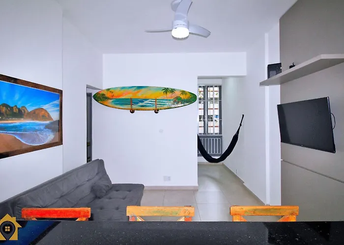 Aconchego A 300M Da Praia - 2 Quartos P/ 4 Pessoas Rio de Janeiro